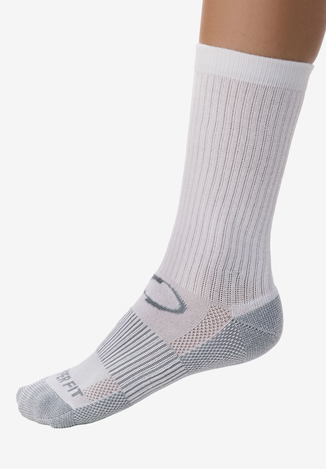 Sport Crew Sock 2 Pack by Copper Fit™ | Plus Size Socks | King Size