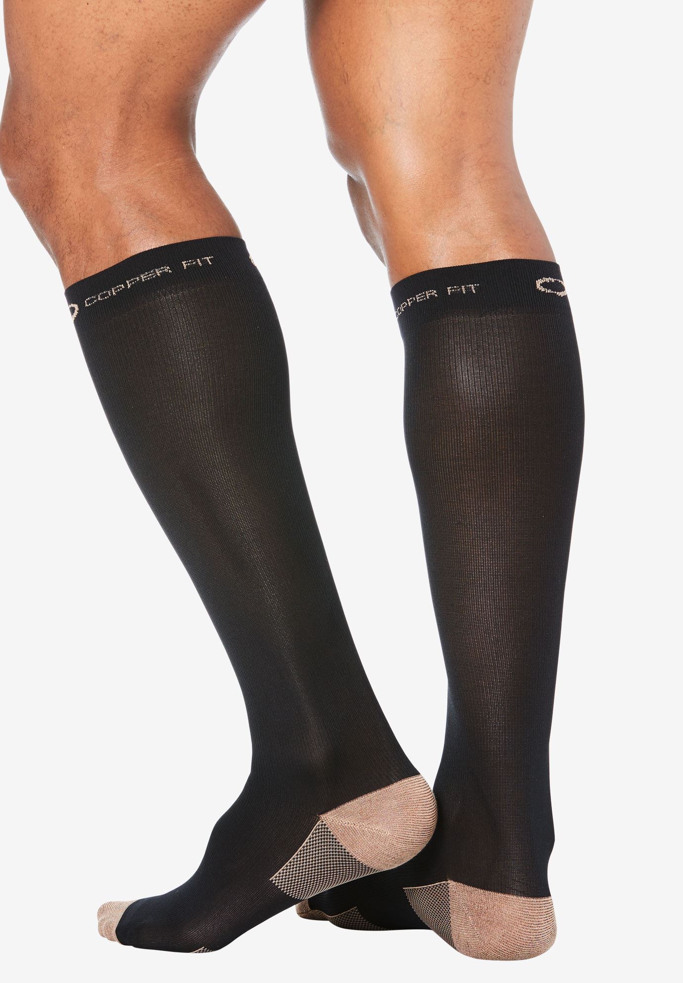 Energy Compression Socks by Copper Fit™ | Plus Size Socks | King Size